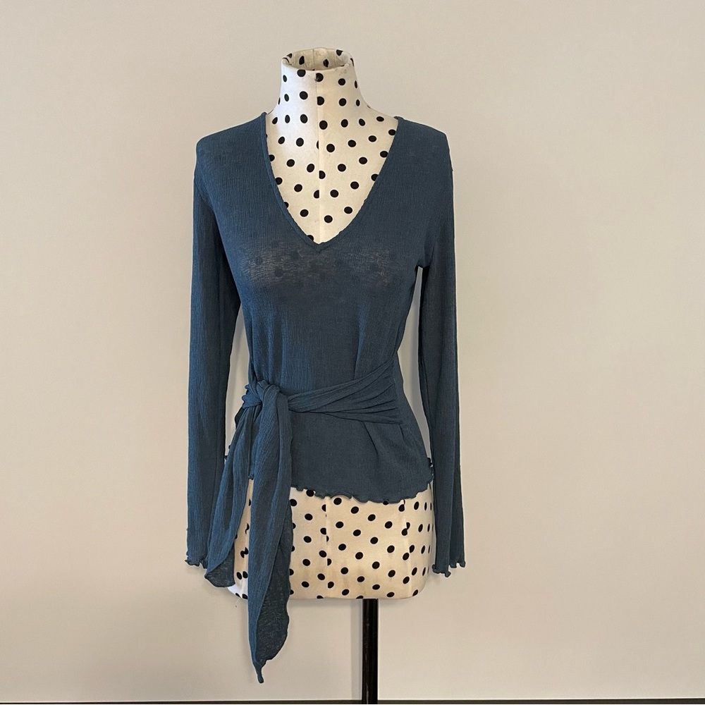ZARA Crepe Knitting Top
